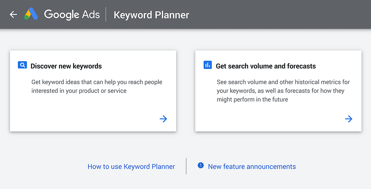 keyword forecasts